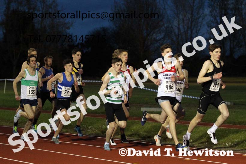 1500 metres, North East Grand Prix No. 1, Monkton on Wednesday, April 28th, 2021. Photo: David T. Hewitson/Sports for All Pics
